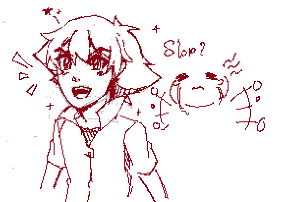 SatoshiHatThief's tweet photo. so I did a thing in ms paint.........
#rkgk #vidiscratch https://t.co/brmqnEcdZv