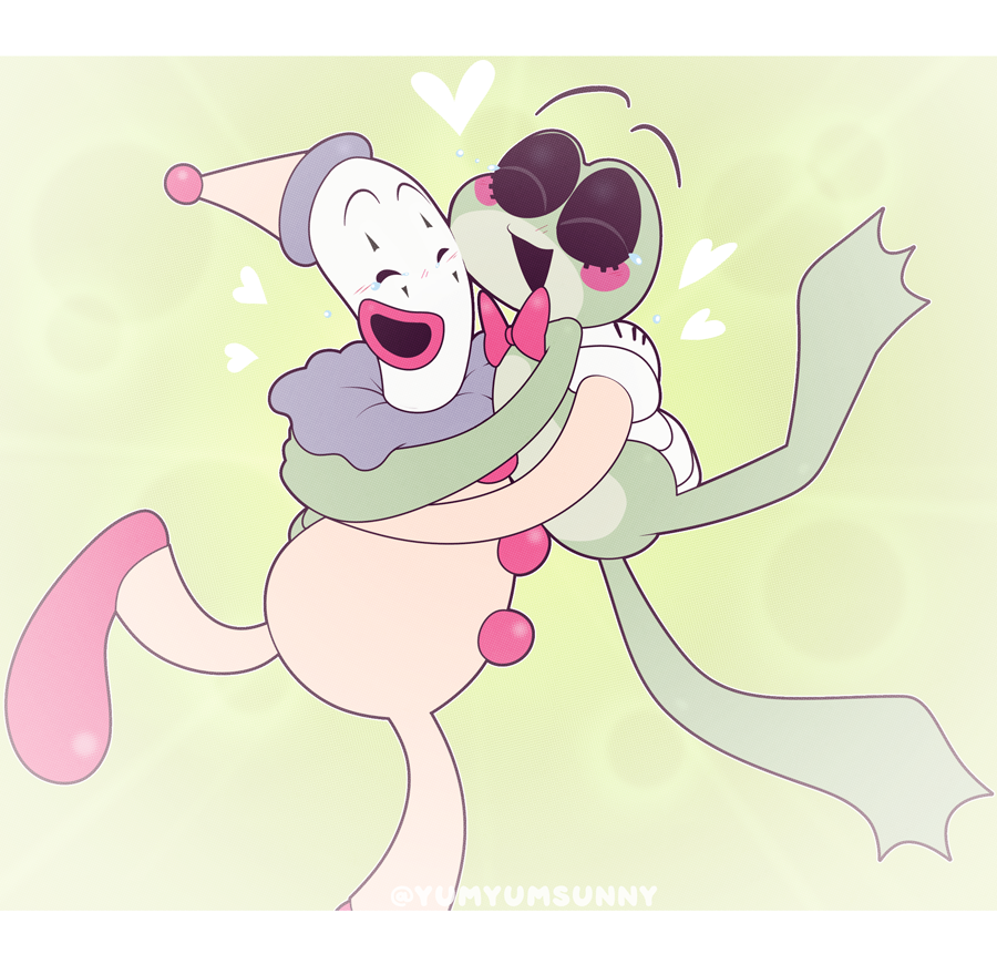 yumyumsunny's tweet photo. some croakjoke for the soul 🐸🎈 #tadc #croakjoke #kaufmo #ribbit https://t.co/kXDWYzls0i