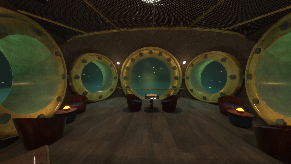 Mog_Mog_12345's tweet photo. 「Deep Sea Complex」

作者様：Pharaoh Jack

対応：PC　Quest

海底にある潜水基地を探索するような没入感が魅力のワールドです

#VRChat_world紹介 #VRChat #VRChatワールド紹介 https://t.co/lAH2tU1zB7