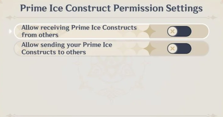 genshinmains_'s tweet photo. Insane amount of icons. 🤧

You can turn them off by opening your map -> manager prime ice constructs -> delete -> select all ->  delete 

After that, open the Graeae menu -> Construct details -> settings -> disable "allow receiving prime ice constructs from others". 

#Snezhnaya #GenshinImpact