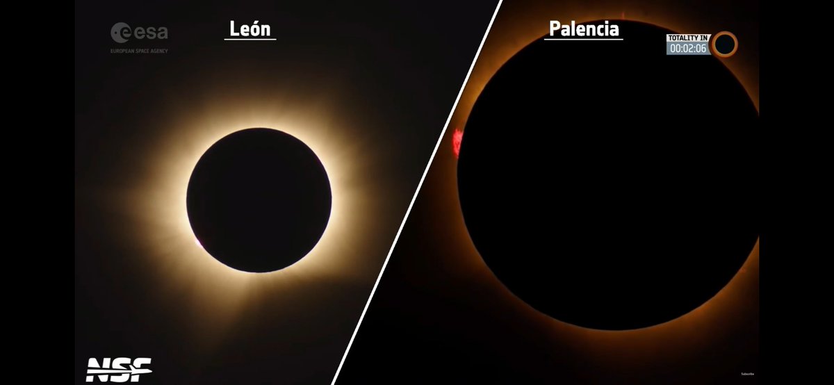 ThordeanFPV's tweet photo. Screenshots of the eclipse!!!!
Amazing!!!.. 

 Thanks!!!! @NASASpaceflight 
#eclipse https://t.co/4XNjLaKHKD