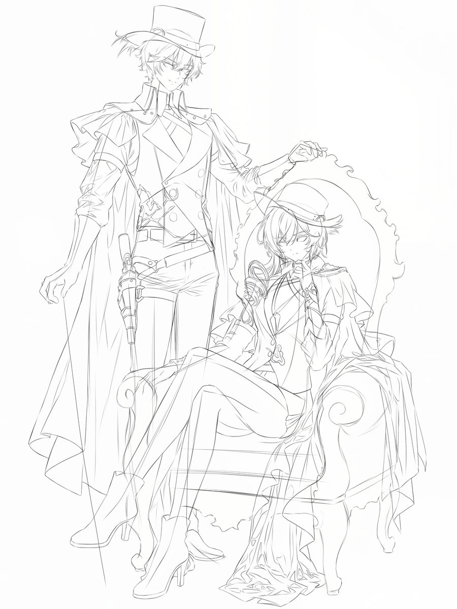 koameart's tweet photo. Detective Siblings in my artstyle!💜💜
#hugin #munin #silverpalace #fanart https://t.co/nSy9r5ZI4i