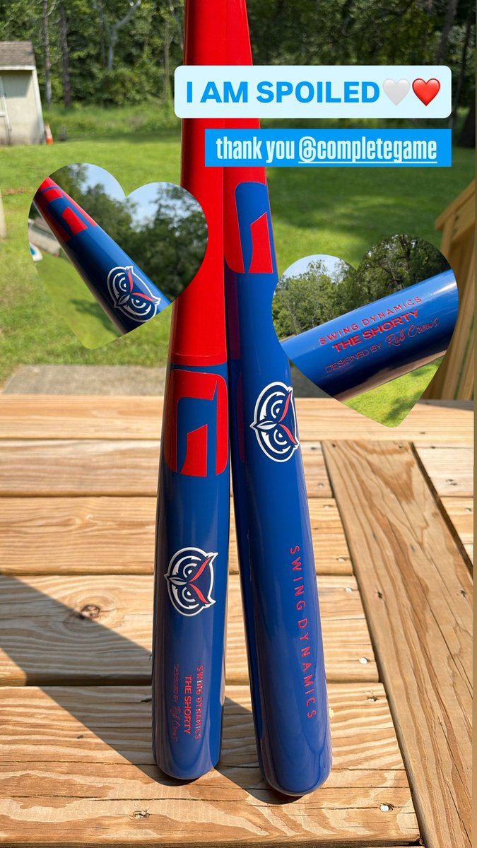 avajacobs_2026's tweet photo. DOES NOT GET BETTER THAN THIS‼️Forever grateful to @CompleteGame for all of his guidance and support over the years.  THANK YOU  💛🙏 GO OWLS 🦉 
#GoOwls #FAU #Softball #custombats 
@CoachJordanFAU @CoachPetikS @HaffMary @FAUSoftball 
@completegame @StarsNatColeman 
@starsnationalfp  @_coachrachel @DDFastpitchPres @ExtraInningSB @LegacyLegendsS1 @DfwSho @scan1ansports @los_stuff @TopPreps @LineDsoftball @SoftballDown @SunilSportsNews @IHartFastpitch @DirectRecruits @midnight @ImpactRetweets @CoastRecruits @SBRRetweets @tp_softball @UncommittedUsa @DDFastpitchPres @BallInSportsNet 
@FromThe815 @TOP_D1RECRUITS @fastpitchwatch @MaxPreps @SoftbalAmerica @PlayBookAthlete @MSPtakeover @KyleZoomZumbach @AScholarsBrand @TAProfileAPP @OutsideTheGames @D1ProScouts 
@RobroSportFacts @D1ProScouts @showcaseballers  @gatorjack72