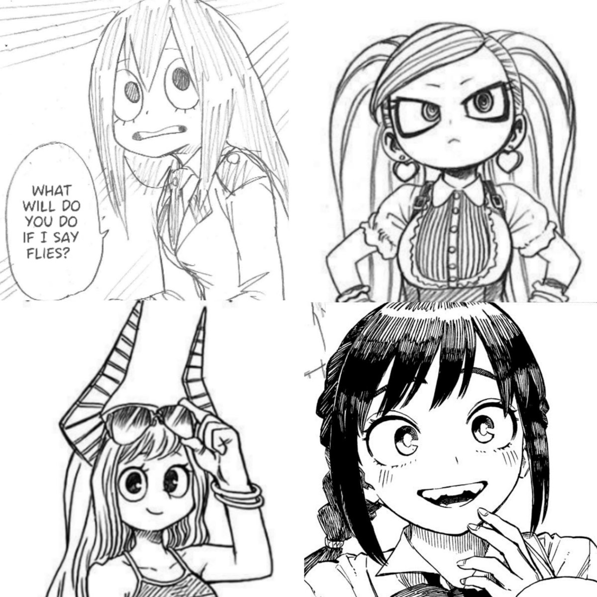 HoodDekuThe31st's tweet photo. Appreciate Horikoshi for representing &amp; drawing some UGLY women aswell. https://t.co/yM2TjhhrWl