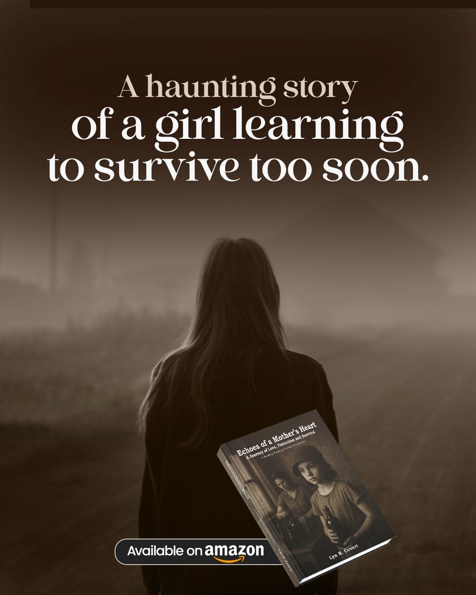 LynRCovert's tweet photo. When grief forces you to grow up overnight, survival becomes the only choice. 💔
Mae’s journey through danger and darkness will touch your soul. 📖
Grab your copy today! 👇
https://t.co/8FR9Jdo3Bf

#booktok #books #reading #bookstagram #fiction https://t.co/cRJ8zxIDWY
