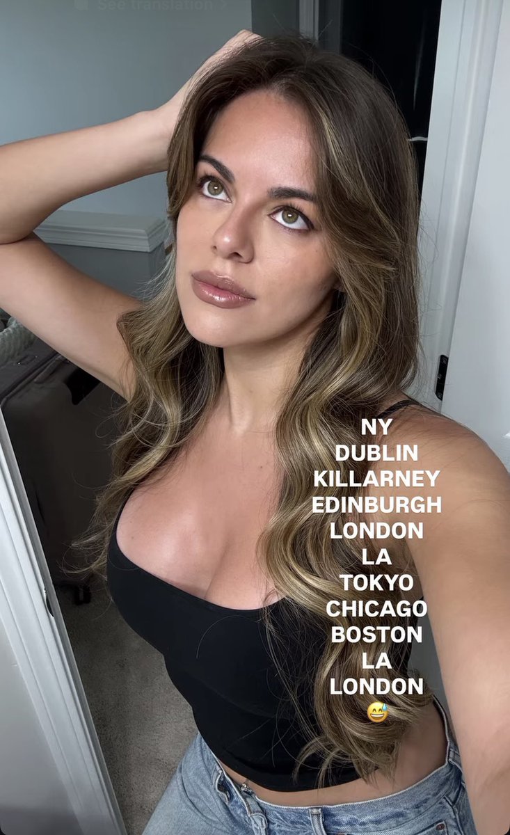 AlexisExclusive's tweet photo. ✈️ The travel list just keeps growing…

NY → Dublin → Killarney → Edinburgh → London → LA → Tokyo → Chicago → Boston → LA → London 👀

Where should Alexis go next? 🌎

📸 via @alexisdebello IG story <3

#Travel #TravelVlog #AlexisDeBello #London #Tokyo https://t.co/9AwRNL0hp4