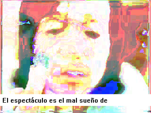 motorhueso's tweet photo. Encontrarán estos cuatro fotogramas del video "Media Trash 01", hecho con MIDIPoet, en las páginas de "Poema Máquina Derrumbe".

Platiquemos este sábado sobre arte digital, sus implicaciones políticas, y su relación con los ecosistemas terrestres.

https://t.co/MUrQvHTyad https://t.co/WmJXbB3u6G