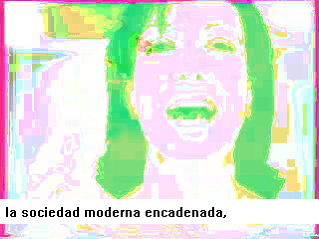 motorhueso's tweet photo. Encontrarán estos cuatro fotogramas del video "Media Trash 01", hecho con MIDIPoet, en las páginas de "Poema Máquina Derrumbe".

Platiquemos este sábado sobre arte digital, sus implicaciones políticas, y su relación con los ecosistemas terrestres.

https://t.co/MUrQvHTyad https://t.co/WmJXbB3u6G