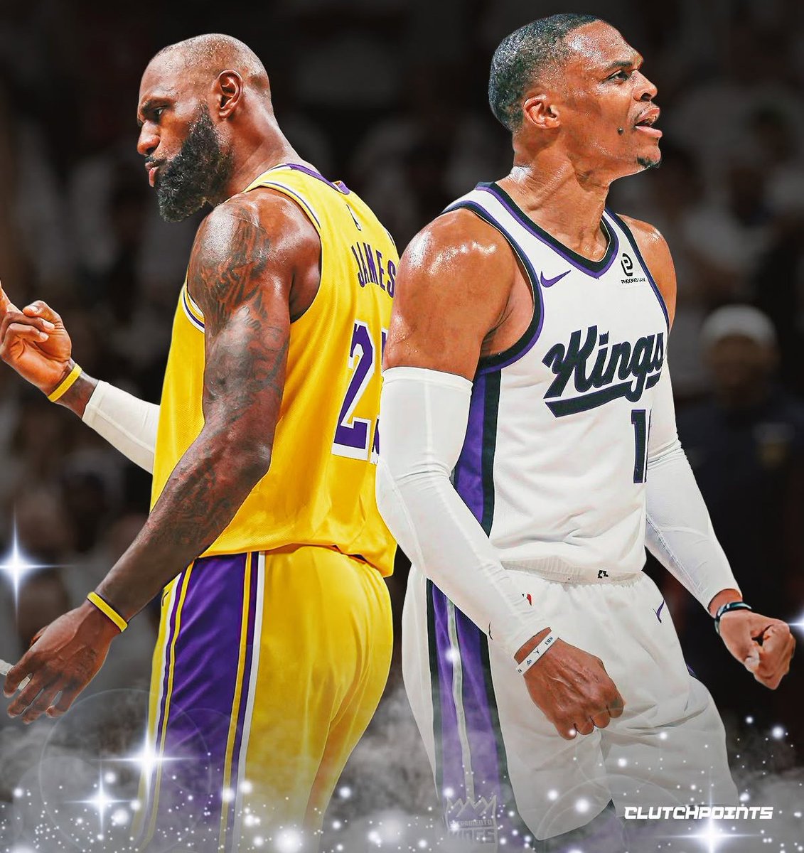 ClutchPoints: Russell Westbrook and LeBron James are the only players in NBA history with 25,000 points and 10,000 assists in their ca