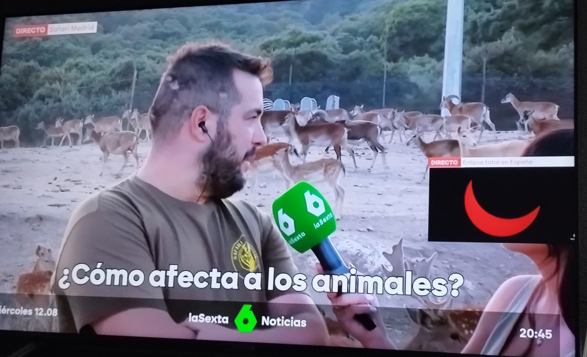 GonzaloLQ's tweet photo. @sextaNoticias @laSextaTV en directo desde Niebla(Huelva) dando últimas noticias del peor incendio de Andalucía.

Ah no! Es más importante saber cómo afecta un Eclipse a los animalitos.

Andalucía, como siempre, a un lado para las cadenas nacionales.
@agnosticofrade @AdelanteAND https://t.co/82wUQtoQlS
