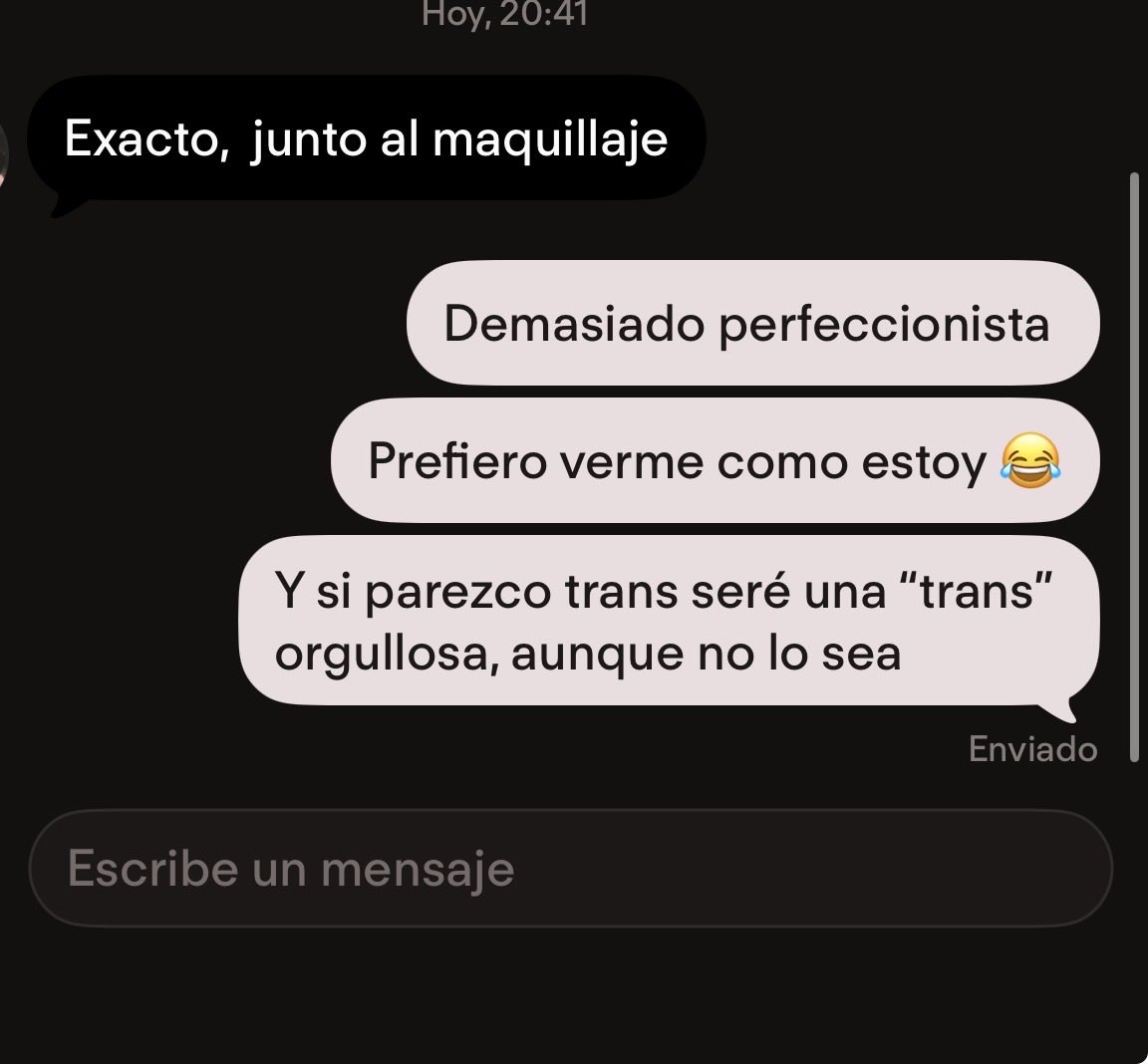 anywaaysss's tweet photo. Bro la gente en tinder? https://t.co/g6Y2VaIfaZ