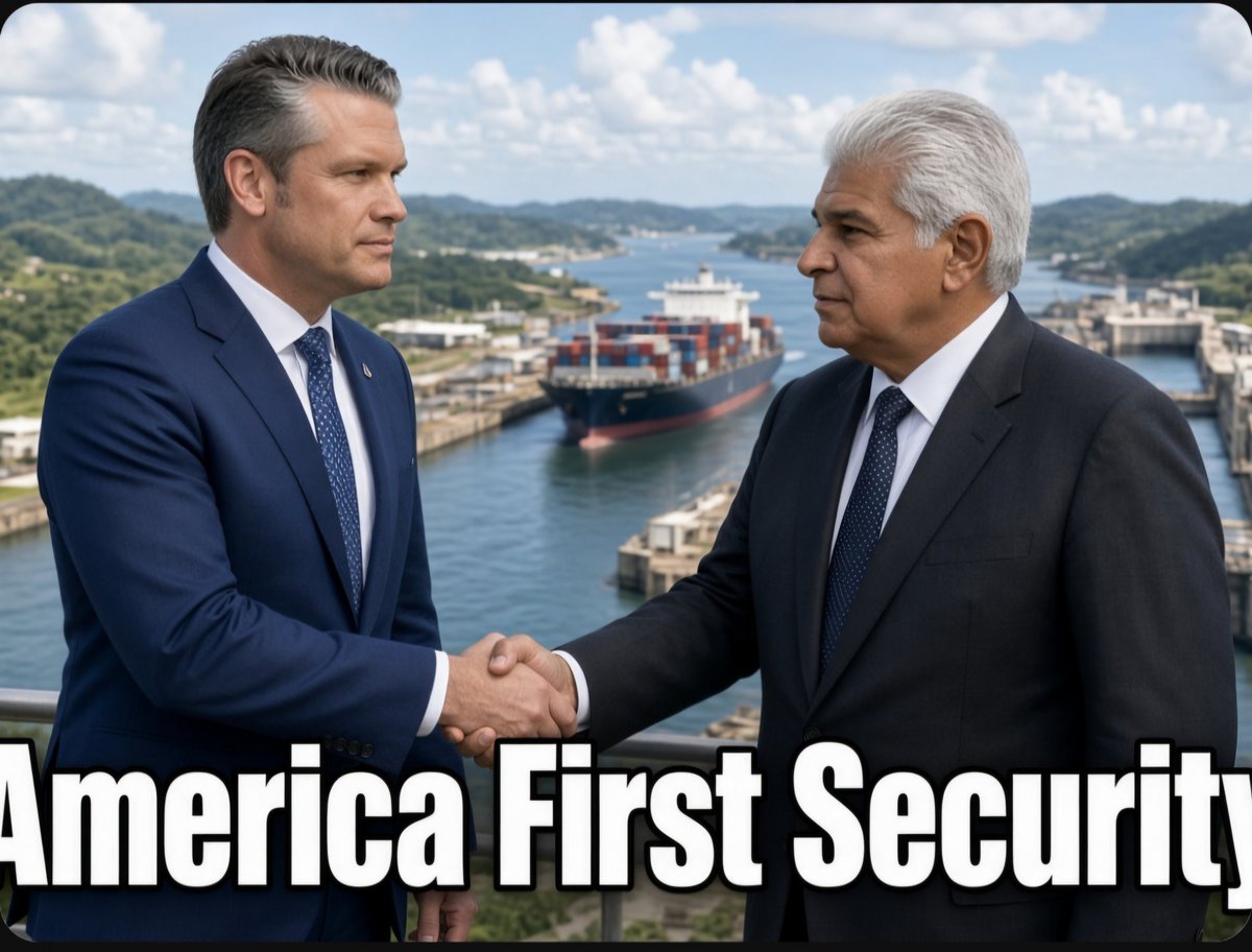 AFCNUS's tweet photo. PANAMAX 2026 locks down the Panama Canal to smash cartels flooding America with fentanyl.
Will every official finally put American families first like this? https://t.co/c6EsZnOYg8