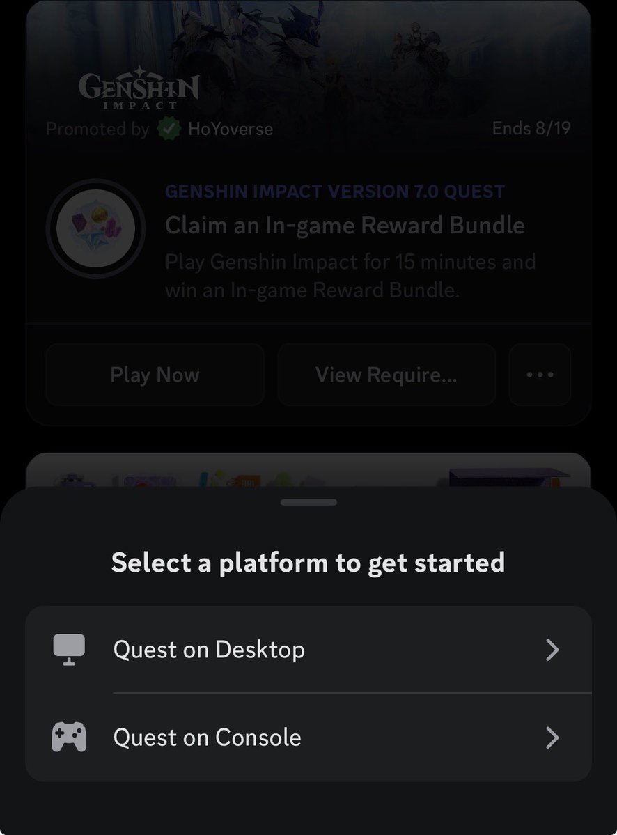 e_grace17's tweet photo. @mynameispixiee @GenshinImpact You need to connect it to either pc or console… to get the rewards… https://t.co/O3wmayDlCb