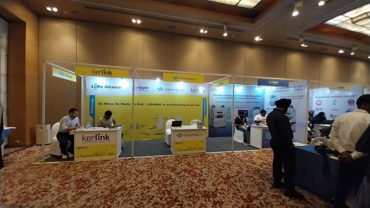 SemtechCorp's tweet photo. Semtech is proud to support the 6th Annual Digitalisation of CGD Networks conference alongside LoRa Alliance, Kerlink and Ripple. As India scales smart gas metering, LoRaWAN is connecting the last mile. 📍 New Delhi | Aug 11-12 #Semtech #LoRaWAN #SmartGas #IoT https://t.co/meJPqMRbev