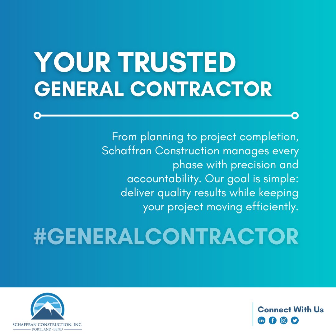 SchaffranConst's tweet photo. For over 30 years, our family-owned team has delivered commercial and healthcare construction projects with precision, accountability and care.

From initial planning through completion, we keep projects moving safely and efficiently.

Learn more: https://t.co/KFYpyW8K13 https://t.co/YzaXXpnfRO