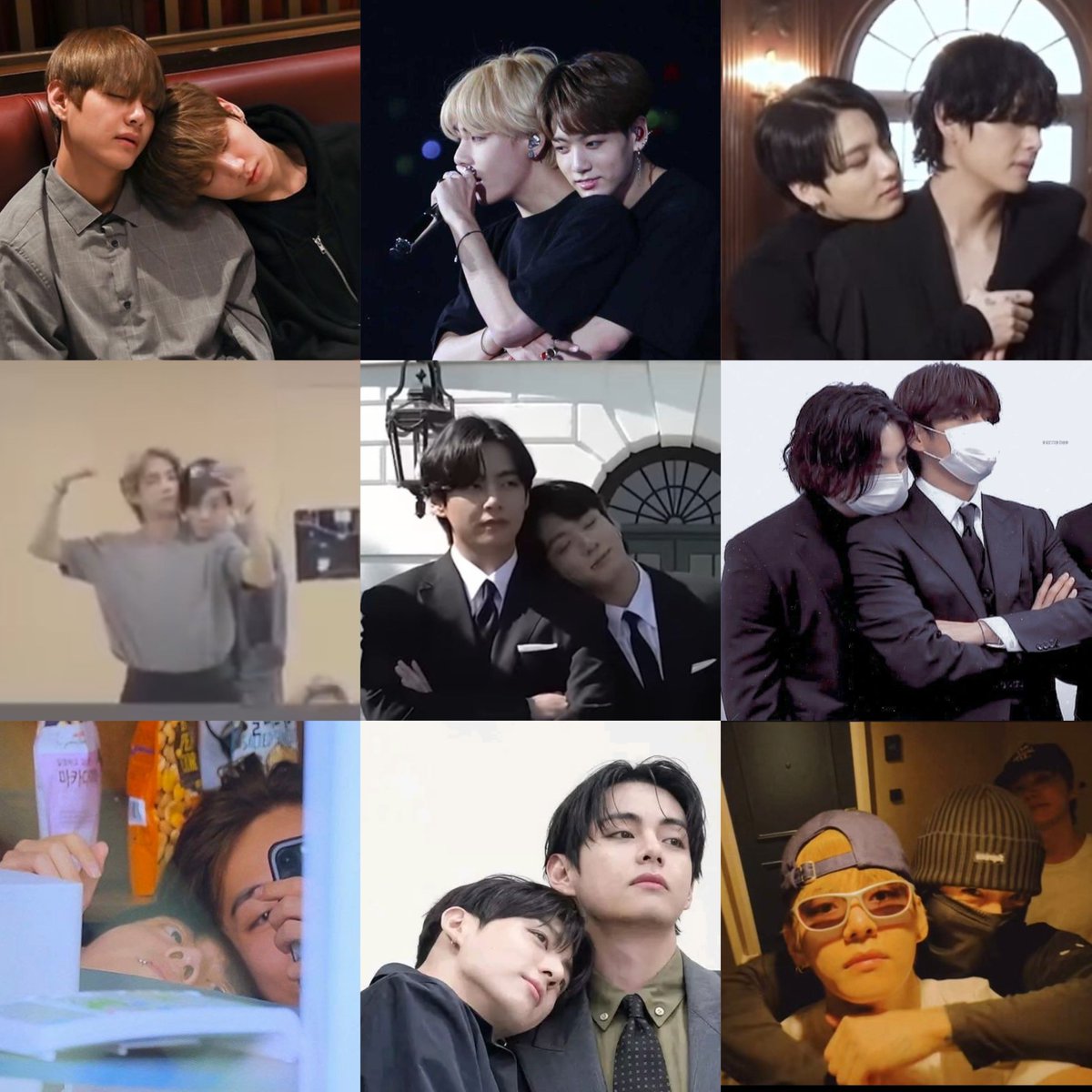 KOOBOOBSS's tweet photo. jungkook + tae's shoulder = my favorite pattern 🥹❤️ https://t.co/XJzxA3muhi