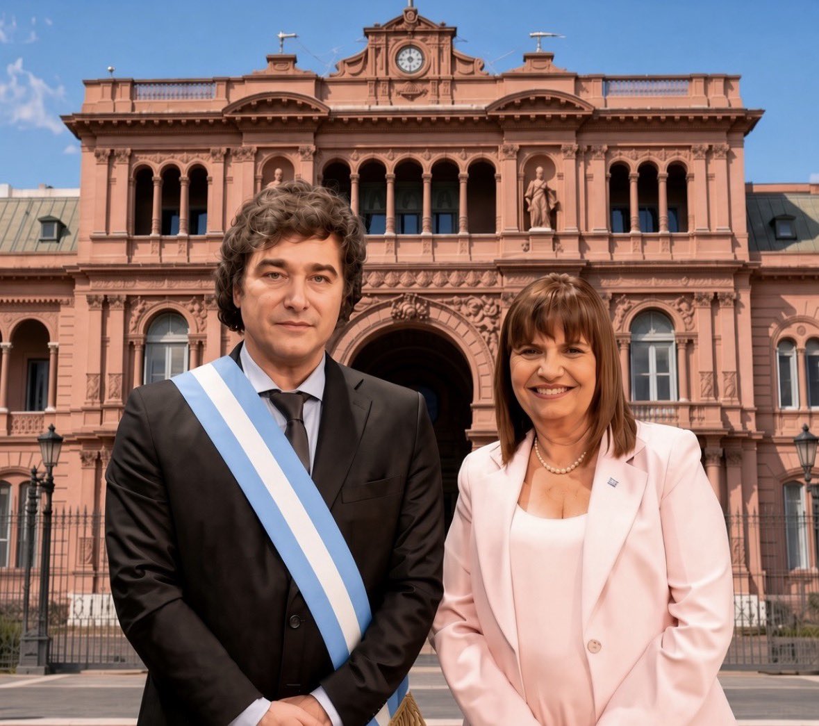 Fran_Casaretto_'s tweet photo. Javier Milei - Patricia Bullrich 
¿Les gusta esta fórmula presidencial? https://t.co/HaNfoszzbg