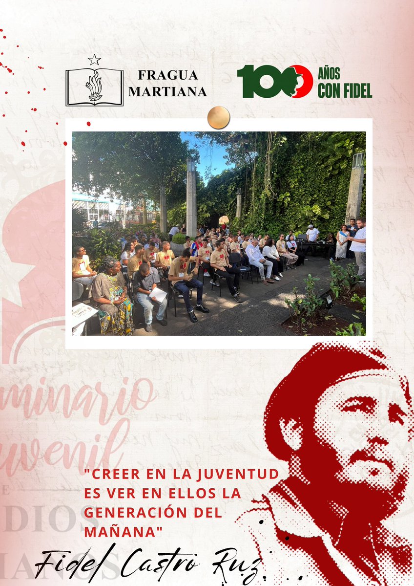 MuseoFragua's tweet photo. Allí donde un adolescente convirtió el dolor en visión de 🇨🇺 #Patria, hoy convocamos a los jóvenes a ser protagonistas, como quería el Eterno Joven Rebelde ⭐️.

📸| Recuerdos del 49 ✒️ #SJEM. 

#DeMartíAFidel #100AñosConFidel #Museo https://t.co/abs98fhIG4