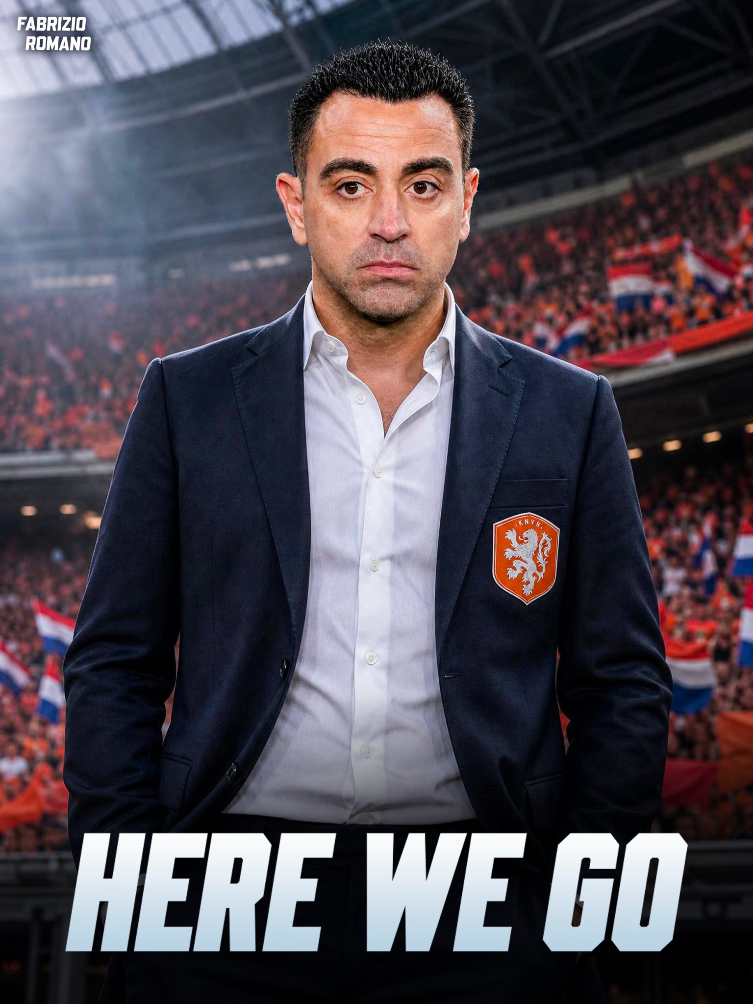 Xavi hto become Dutch national team head coach