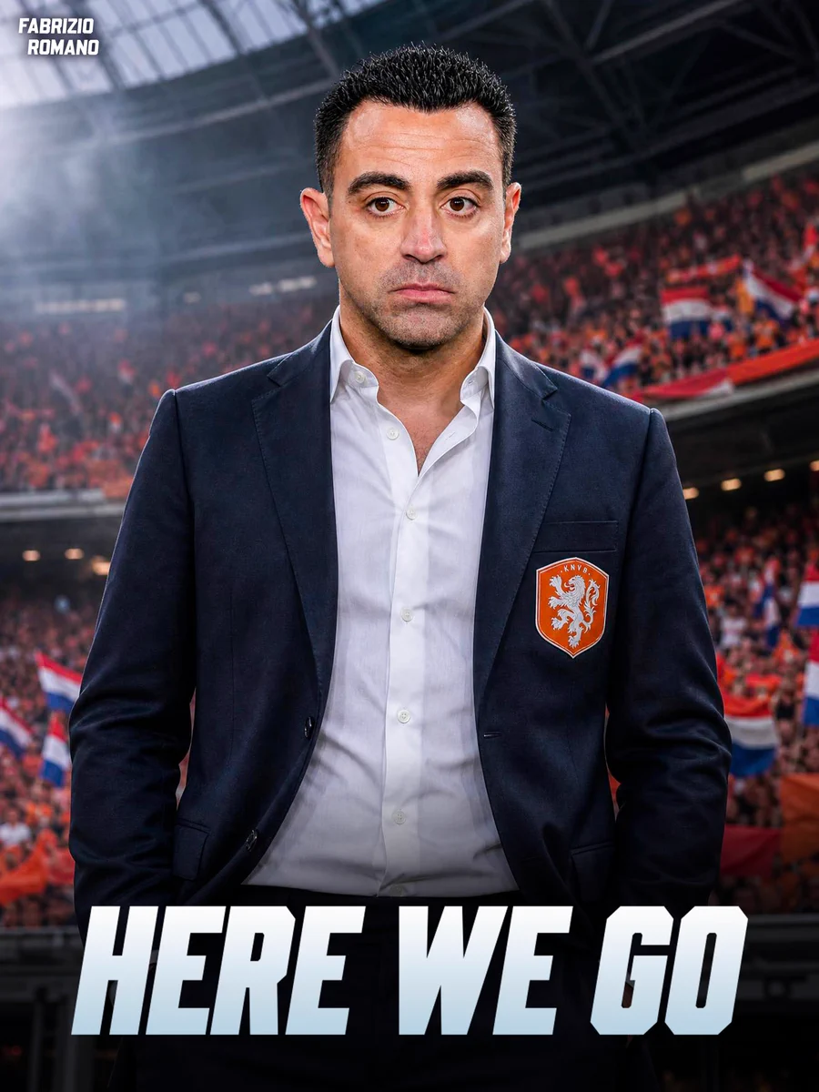 Xavi hto become Dutch national team head coach