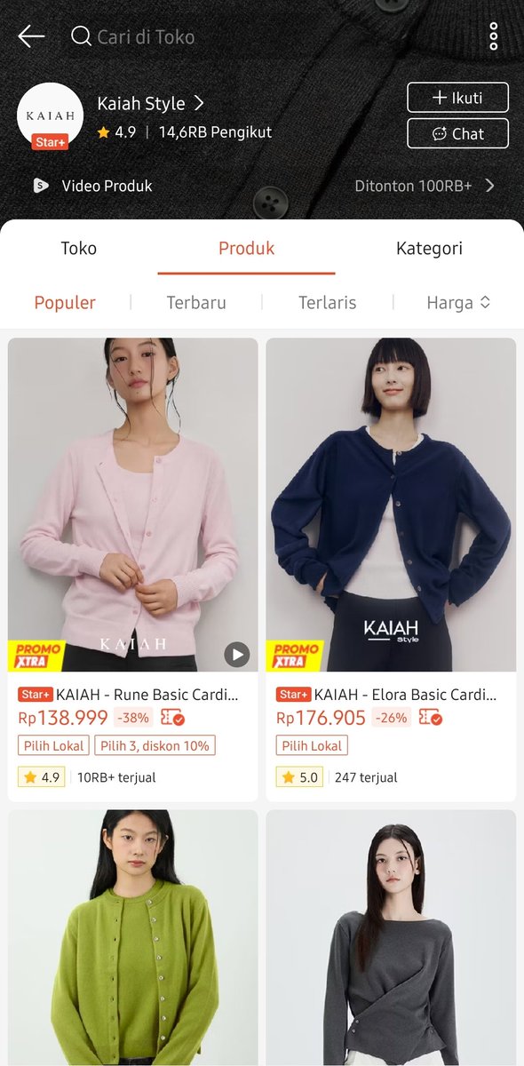 nahzaaii's tweet photo. BISA-BISANYA CARDIGAN &amp; CROP SWEATER SE-CUTE INI ADA DI SHOPEE?! 😭🧶✨

Cupid Knit Cropped &amp; Lyla Cropped Cardigan bikin outfit kuliah/hangout auto manis, bahkan cuma dipadu jeans polos! 🫠💕 https://t.co/zgj49es3fc