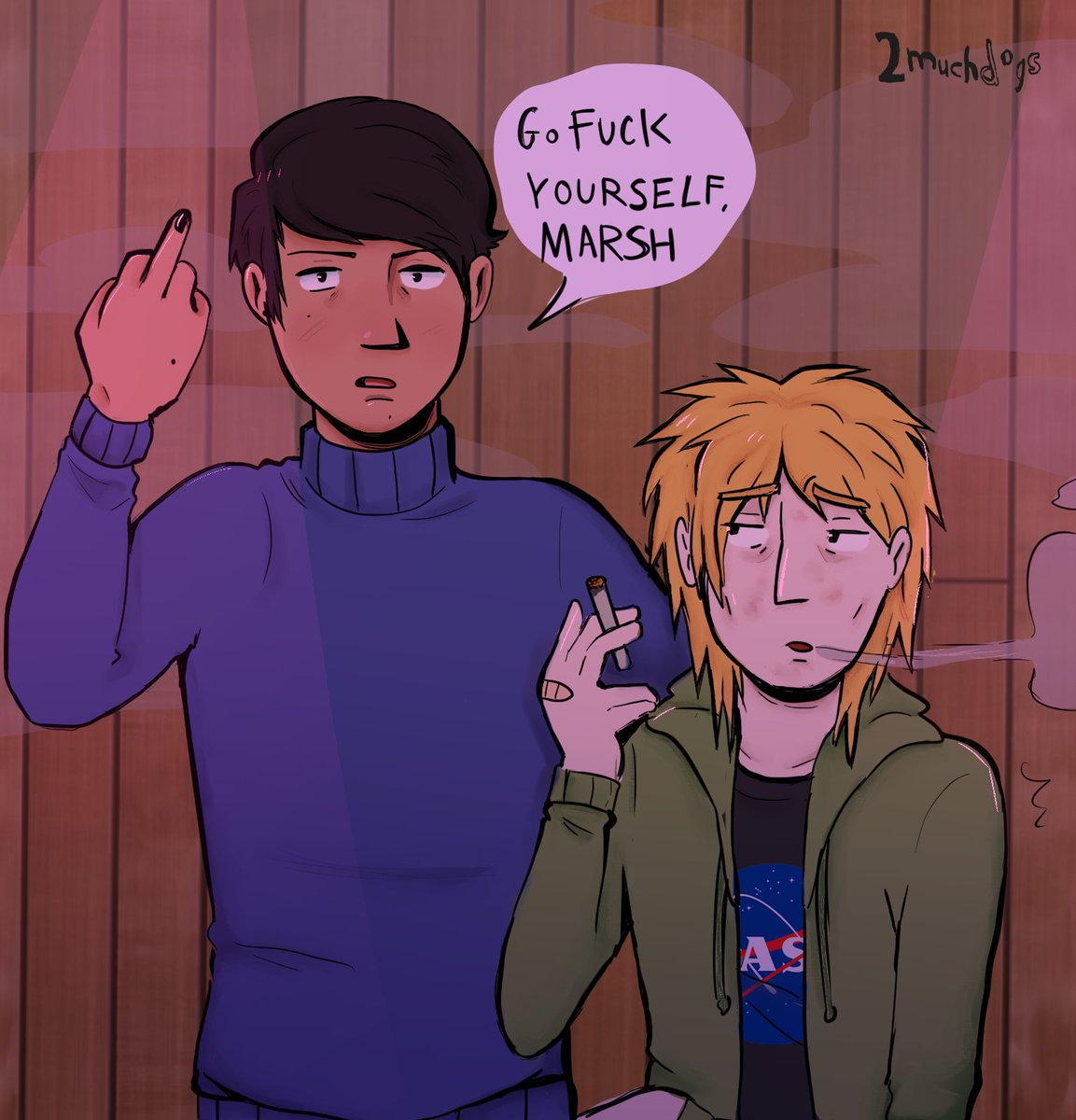 2MUCHDOGS's tweet photo. i finnally drew creek for yew guys 
#sptwt #spcreek #spcraig #sptweek https://t.co/OgTcUDTHWY