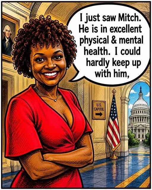 redexplor's tweet photo. @afreegirlll Too bad y'all can't phantom one of the best WH press Secretaries that ever lived. 

Here's your version of what we endured https://t.co/ZWLESizIXX