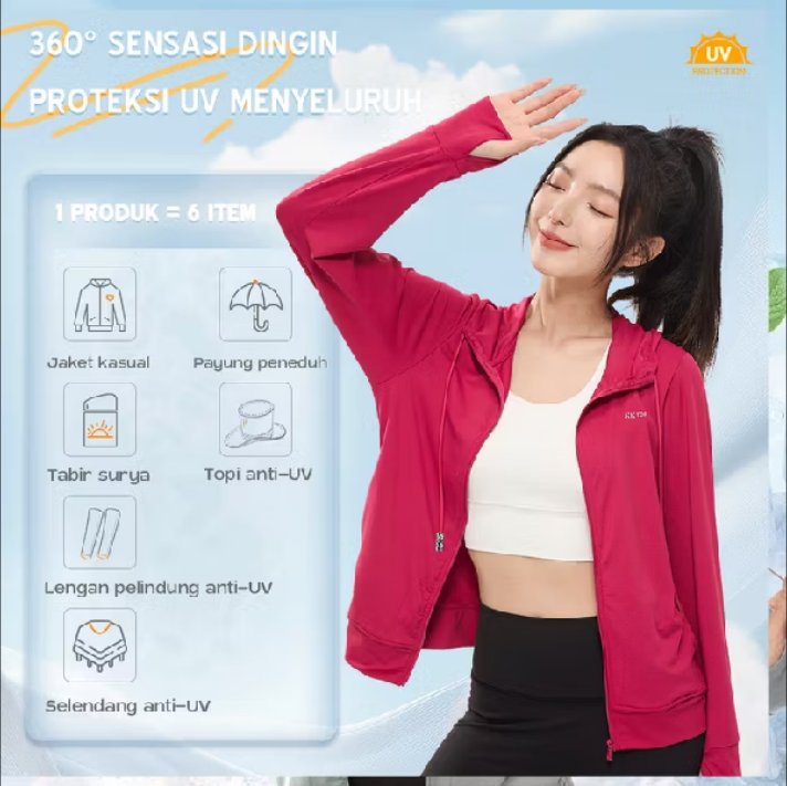 demureist's tweet photo. another outfit buat olahraga yang super comfy dan gemes! desainnya ngga kalah cantik sama yang aku spill sebelumnya. udah dilengkapi teknologi anti UV, jadi aman &amp; cocok banget dipakai jogging atau yoga outdoor pas panas-panasan🐝🌤✨️ https://t.co/QimQ1XUP4D