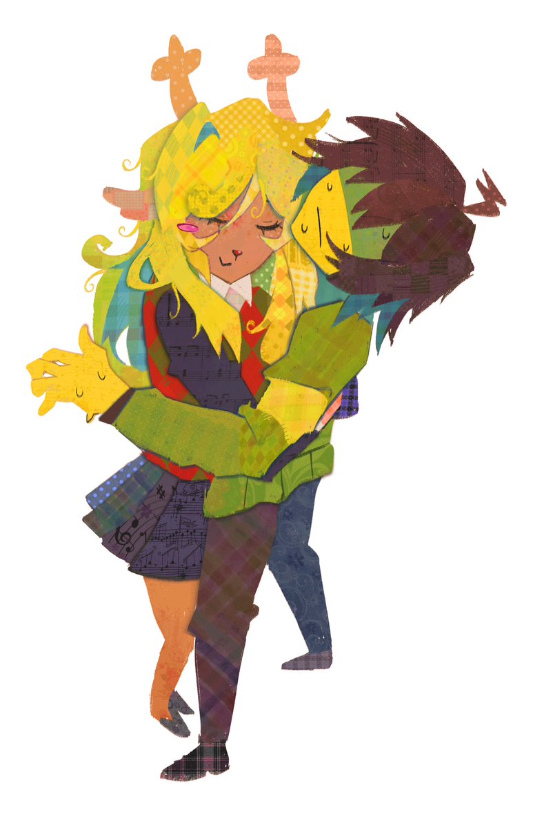 zeycupid's tweet photo. #deltarune #kriselle #kris #noelle https://t.co/whM0nqRRIB