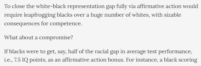 botaskyusagi's tweet photo. @Steve_Sailer Will accept your compromise if you personally explain to parents of every affected white applicant why he got passed over. Eventually some dad will knock you out, and maybe then you'll stop asking other people to make pointless sacrifices so you can feel good about yourself. https://t.co/wANHhTFvqJ