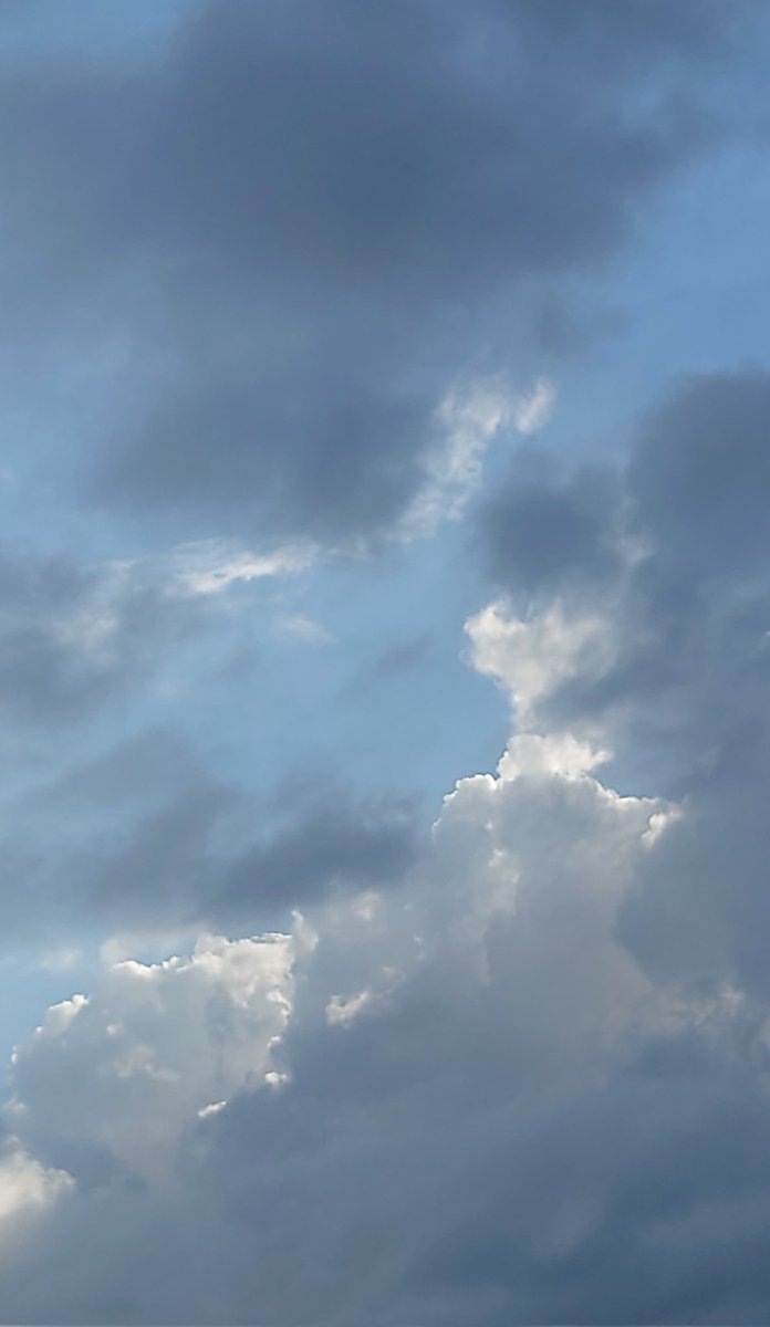 dolphine_20's tweet photo. 8月12日㈬、晴れ/曇り/時々大雨。
車からは左は暗い雲、右は青い空に入道雲が見えた。
少し経つ���どしゃ降り雨。数分でやむ。こんなことの繰り返し。
夕方、空を見上げると虹を発見！
夢中で写真を撮っていたら、3分位で消えてしまった。
目まぐるしい空の変化の一日。
#いまそら
#イマソラ
#雲が好き https://t.co/foThuHEtVi