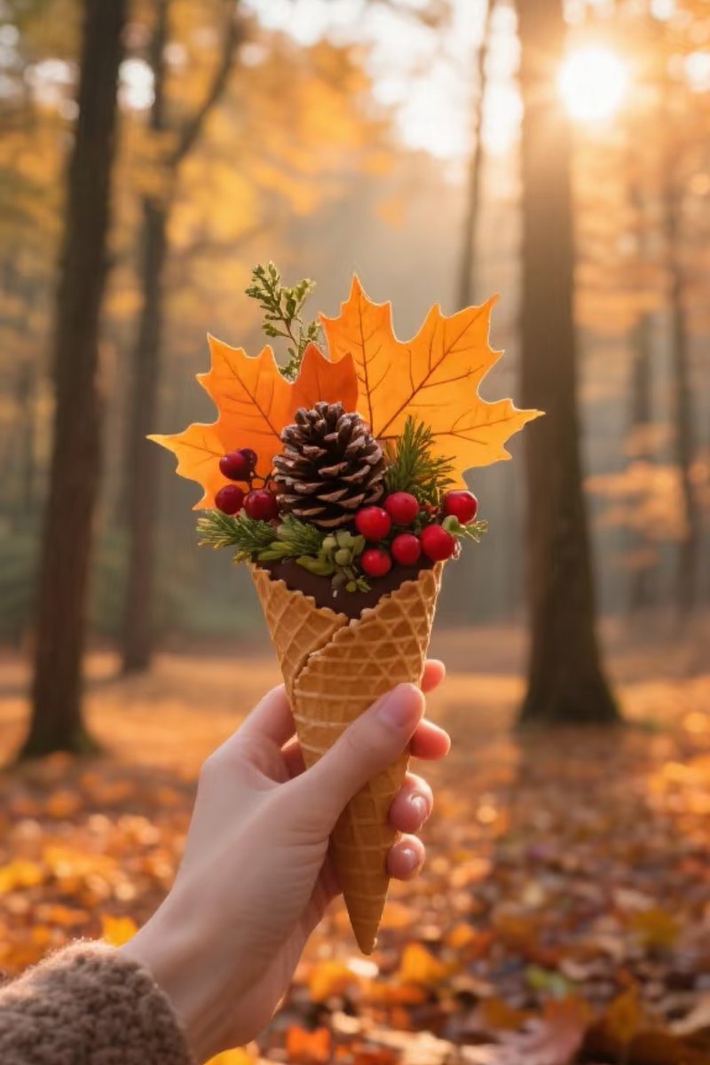 CafeSavon's tweet photo. What a crisp autumn morning! Coffee in hand, walking through the golden maple leaves—today’s perfect. https://t.co/HfqxCz6bWa