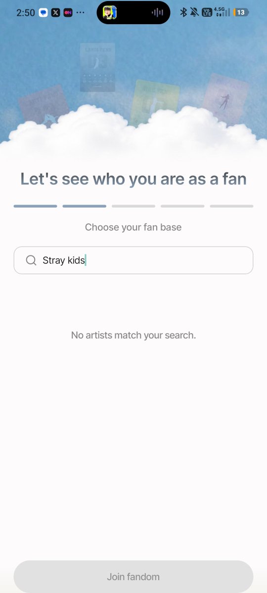 disseloka's tweet photo. @Noramusicinc Hey i cant find stray kids in here can you help me https://t.co/qf7TDrSnt9