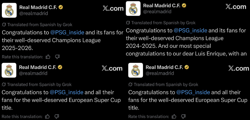 customwyd's tweet photo. Real Madrid have turned into Congratulations FC ever since #he joined. https://t.co/B9ffuPw0U1
