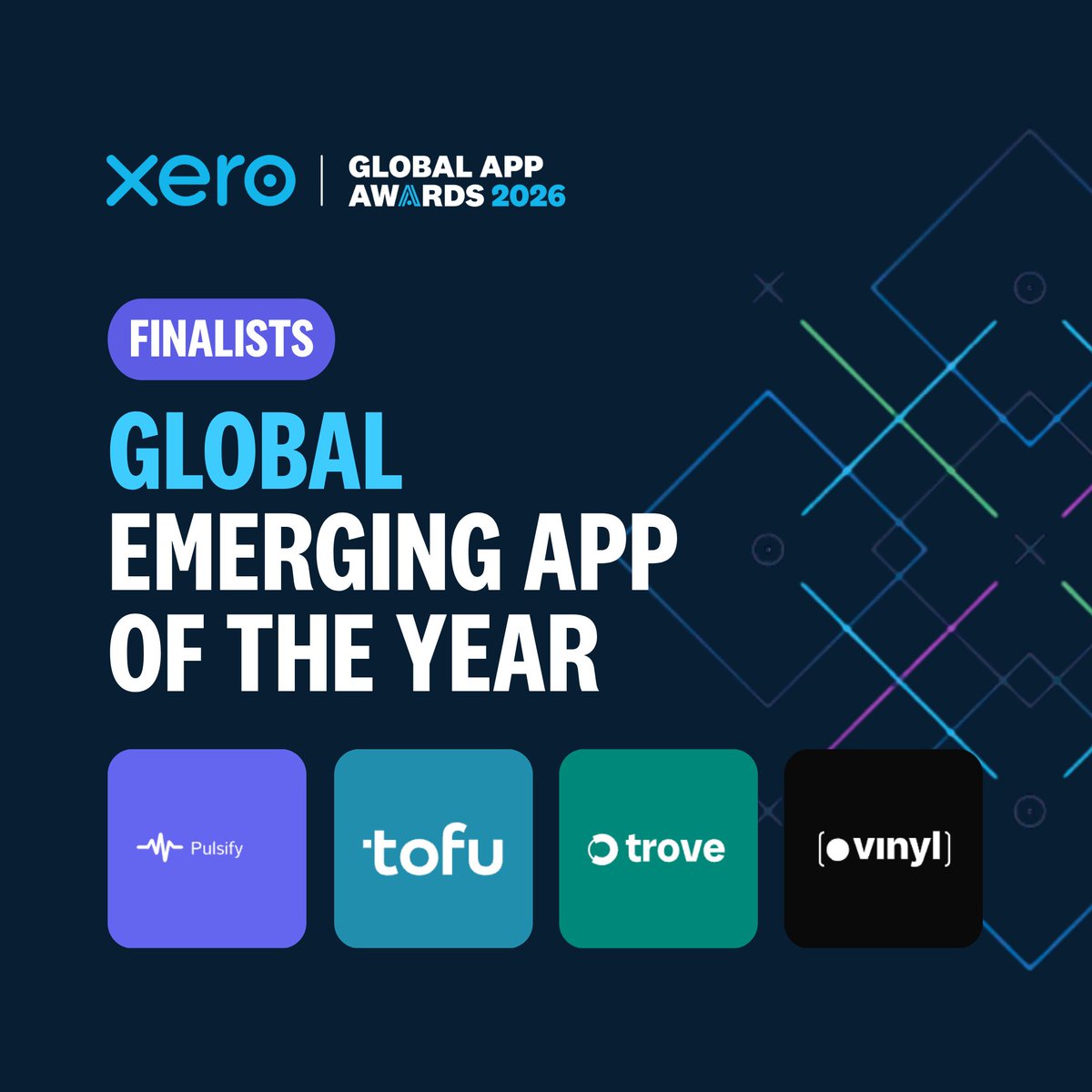 XeroAPI's tweet photo. 📈 Global Small Business App of the Year
🌐 @a2xaccounting , @ApprovalMax , @gojee , @ServiceM8 

📊 Global Practice App of the Year
🌐 @contentsnare , @ignitionapp , Socket, Vinyl

🌱 Emerging App of the Year
Pulsify, Tofu, Trove, Vinyl https://t.co/qNyTBMM8Xd