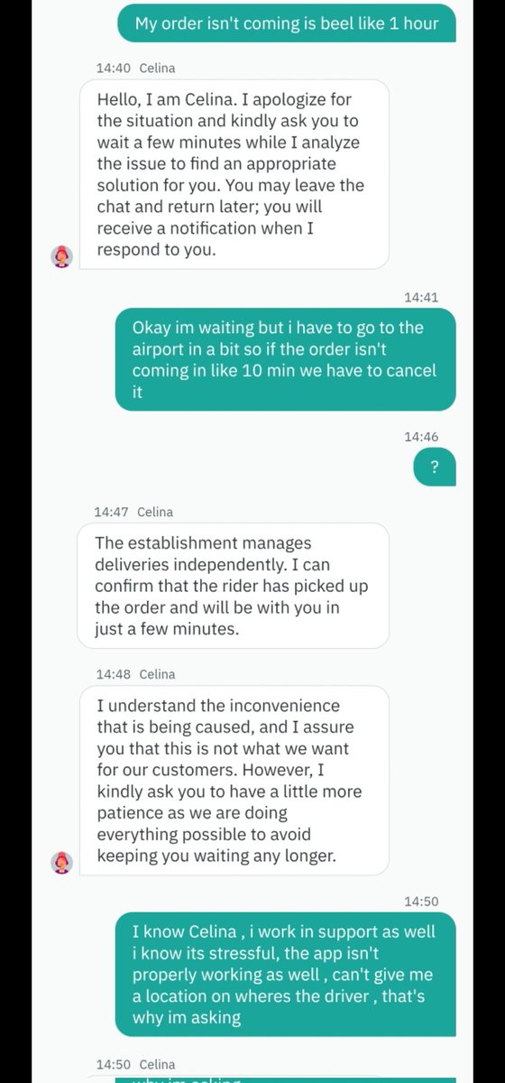 1majkk's tweet photo. @Deliveroo This is how deliveroo treat their costumers by taking bussines side without any proof https://t.co/3IL0LqLf9i