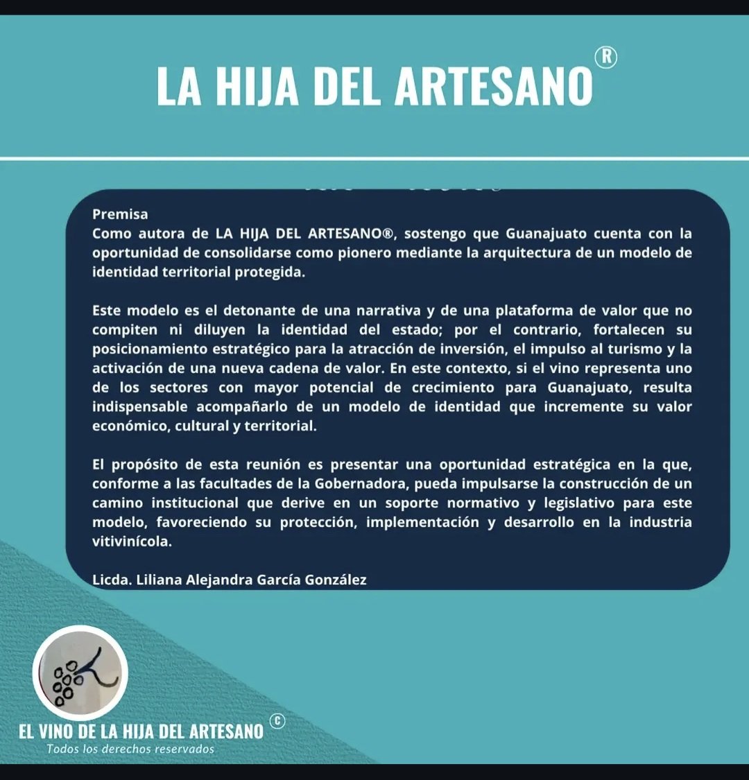 Cluster_L7_GTO's tweet photo. Los acontecimientos clave: decisiones, aprendizajes, cambios y momentos que marcaron la evolución.
https://t.co/qNCxD9UjEU
LA HIJA DEL ARTESANO®️
Creada Liliana Alejandra García González, Licenciada en Gestión y Desarrollo Empresarial. https://t.co/AT7T1DY61C