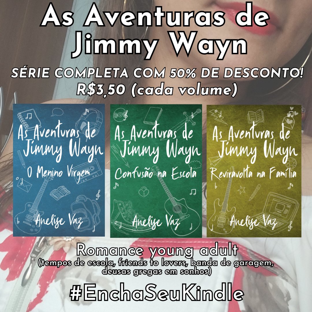 contosane's tweet photo. Série As Aventuras de Jimmy Wayn (young adult) - R$3,50 (cada volume)
O Menino Virgem: https://t.co/wdngqz5PZ8
Confusão na Escola: https://t.co/krd0Xl8gOd
Reviravolta na Família: https://t.co/HSxbTrfVvS

O Diário da Escrava Amada (dark romance) - R$6,00
https://t.co/IY54D52Vxf https://t.co/ckhBYqfLxW