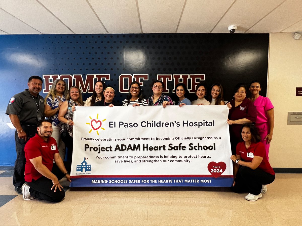 BLicerio_MPMS's tweet photo. I am proud to announce that @JHambric_K8 has been designated a Project ADAM Heart Safe School! This reflects our commitment to keeping our students, staff, and school community safe. Together, we’re creating a safer school—one heartbeat at a time! #TeamSISD #ALLIN @Melissab_JHS https://t.co/UFPE3BttpT