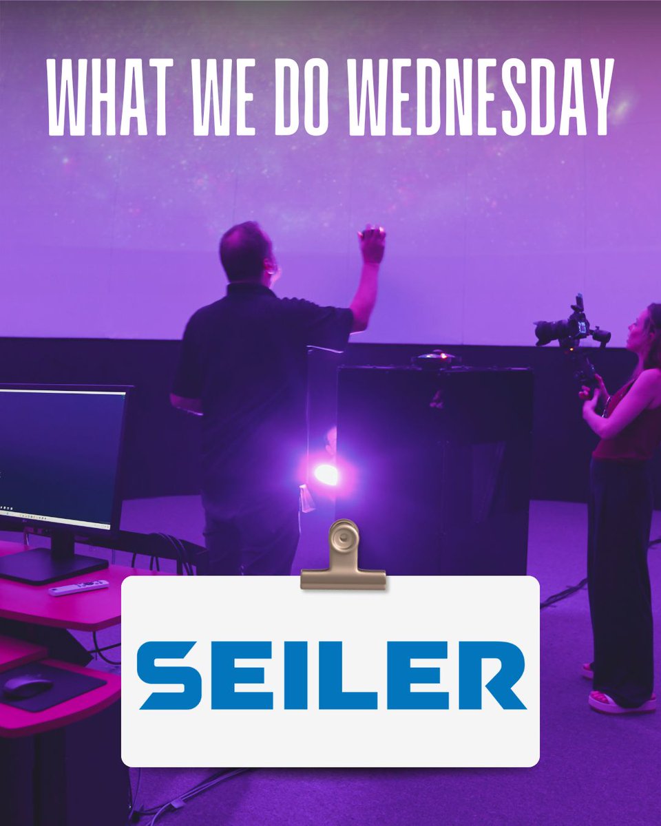 SeilerSolutions's tweet photo. 🔭 What We Do Wednesday: Seiler Planetarium

Through Seiler Planetarium, we help schools, universities, museums, science centers, and other institutions bring astronomy to life with planetarium technology and support.

Learn more about Seiler Planetarium: https://t.co/FRPqoP3aoY https://t.co/G9FnhxN0JX