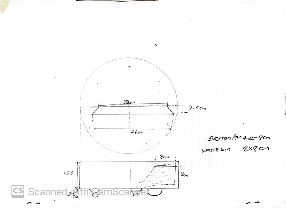 MichealNwosu10's tweet photo. The beginning of an end 🫠🦾👨🏼🔧
As part of our autonomous vacuum cleaner project, I’m responsible for the design and engineering calculations.
These sketches represent some of the calculations and design decisions behind the chassis and suction system.
#MechatronicsEngineering https://t.co/iJM87SCHjq