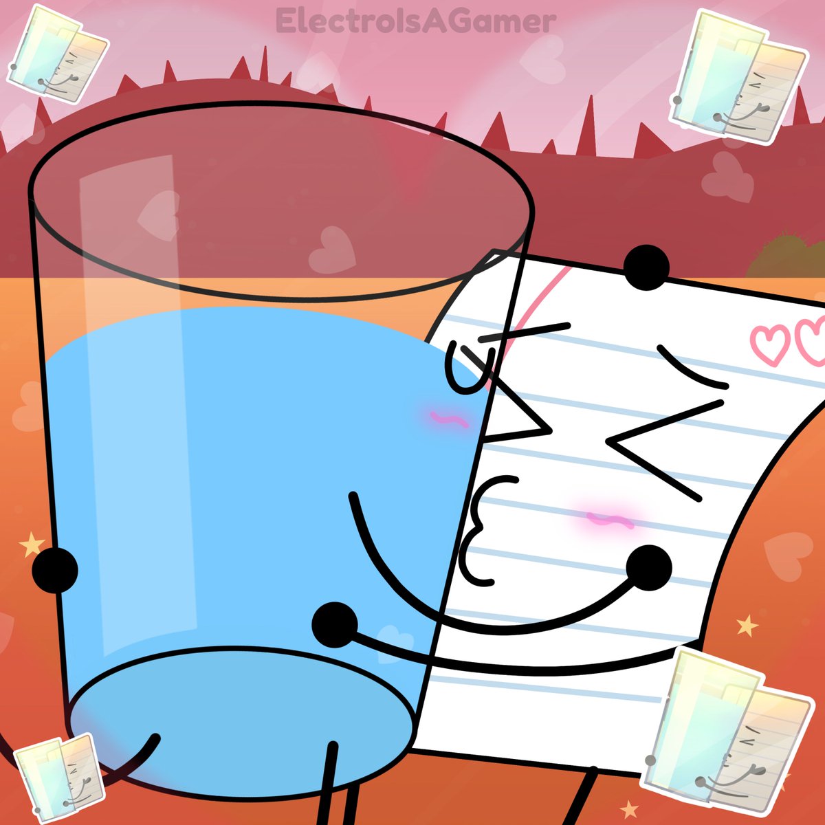 ElectroIsAGamer's tweet photo. Had to redraw that cute moment
#inanimateinsanity https://t.co/TRttR7kTPL
