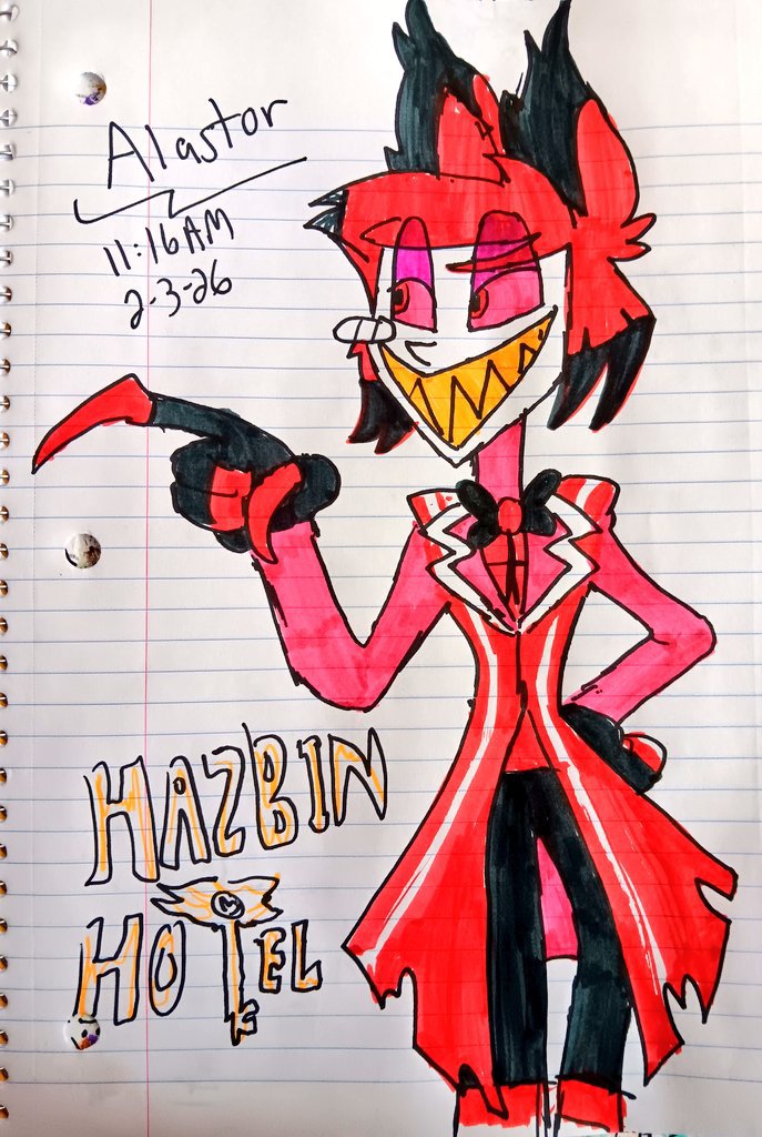 kdraws86's tweet photo. More fan-art for the algorithm to ignore lol 🤣 #doey #sonic #HazbinHotel https://t.co/i9tygML2NL