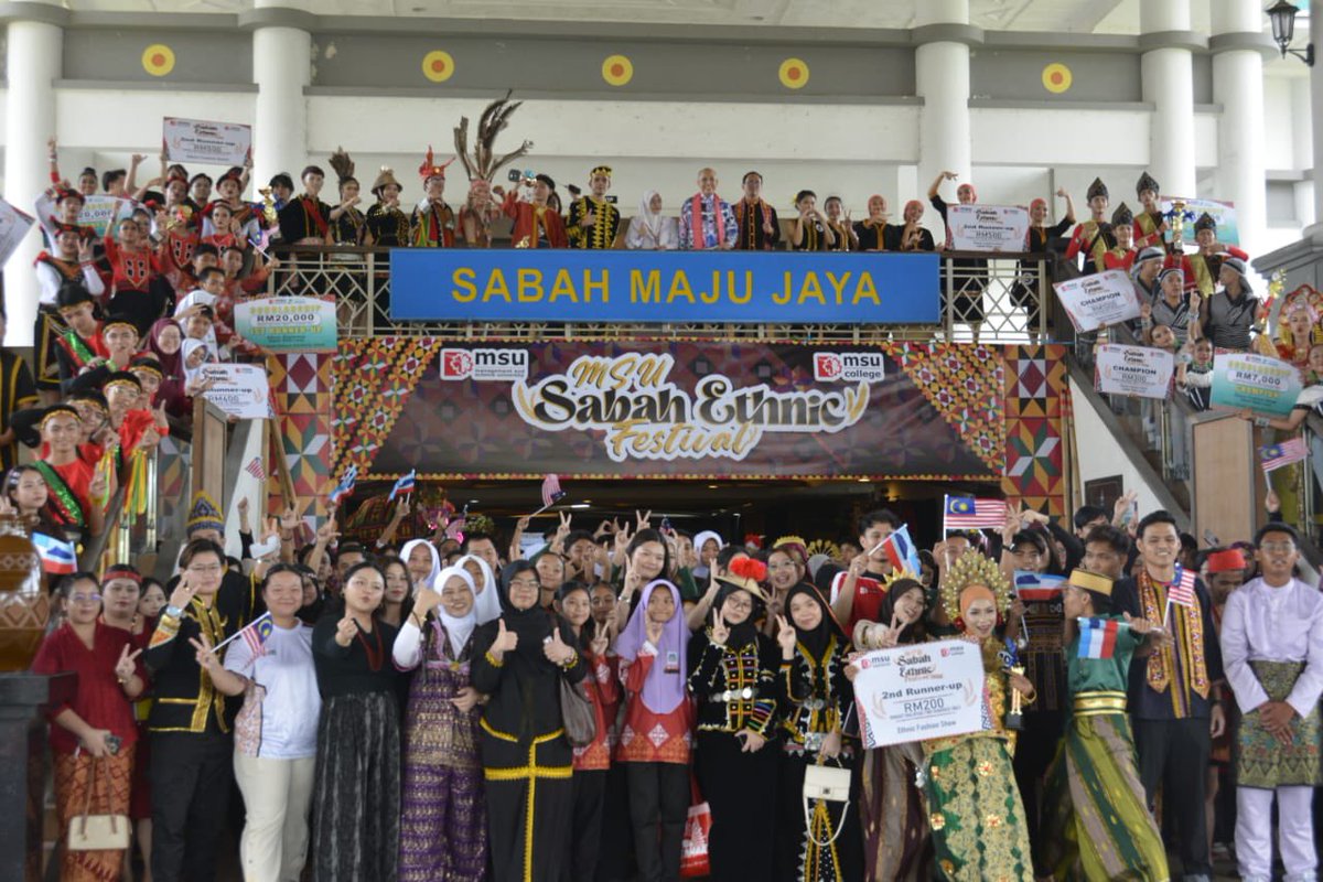 MohdShukriYajid's tweet photo. Delighted to officiate the Sabah Ethnic Festival 2026! Now in its 4th year, the festival was a wonderful celebration of Sabah’s rich heritage &amp; traditions, bringing everyone together to appreciate the cultures and diversity that make Sabah truly special. @MSUmalaysia @MSUCSabah https://t.co/LS1frMOGXG