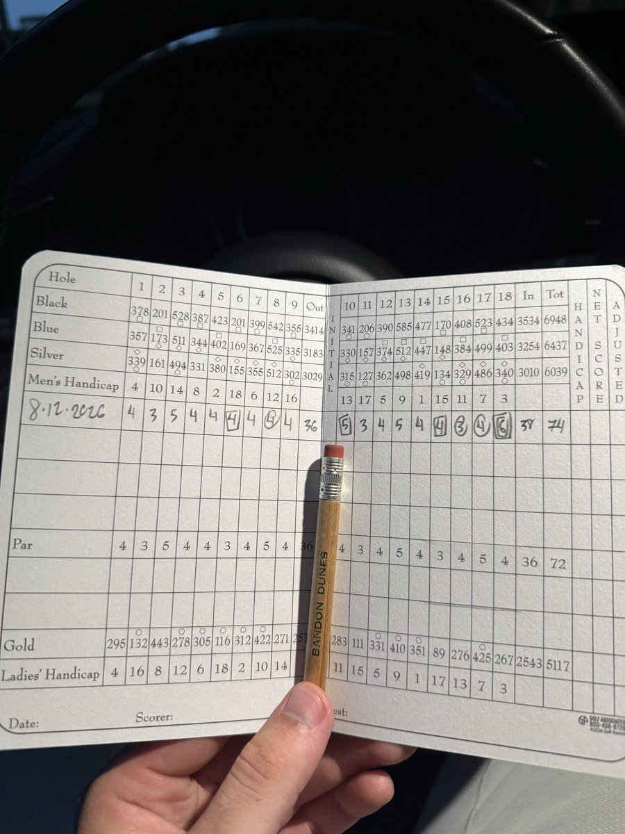 pat_pistol_ii's tweet photo. It in fact turned into an evening 18 and the empanada spot is closed. Chipotle it is #playgolf https://t.co/zF8biSgVfc