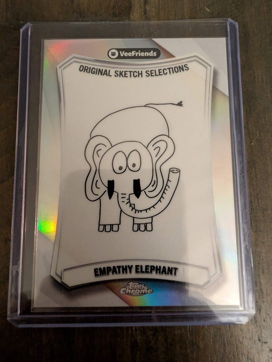 VFChrome26Sales's tweet photo. VeeFriends Chrome hour: 6 sales, $178.63 volume
Top 2:
1. $62.00 2026 Topps Chrome VeeFriends Factory Sealed Mega Box Series 2 - 8 Packs/56 Cards
2. $60.00 2026 Topps Chrome VeeFriends-Original Sketch Selections- Empathy Elephant #OSS-5 https://t.co/F7dv1U9Ixl