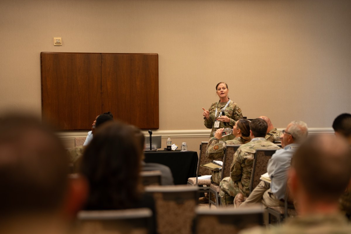 TeamLOA's tweet photo. DAY 2 IS IN FULL MOTION. ⚡

From AI-enabled Maintenance and contested logistics to joint planning, force development, infrastructure, and understanding the PLA Air Force, #LOA2026_Vegas breakouts are attacking the challenges shaping tomorrow’s fight.

#LOGNATION https://t.co/pQdk9U8goh