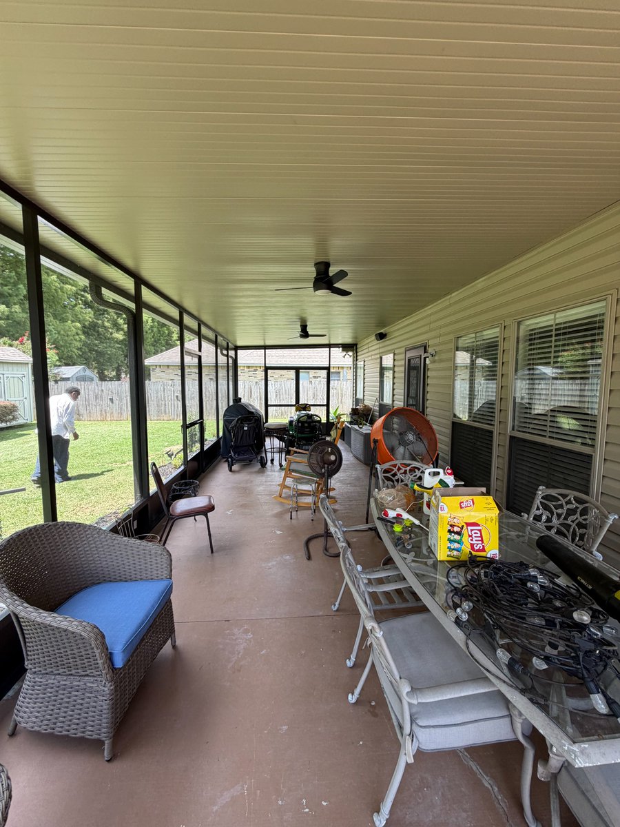 RGuttersPro's tweet photo. Patio Screens for Bug-Free Relaxation
‼️FREE Estimates 985-304-8551‼️
#patios #patiocover #HomeProtection #HomeUpgrade https://t.co/U3wTsCu3c7