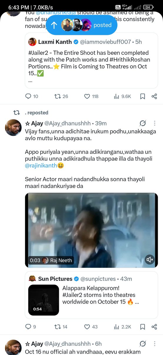 crazy_boy__65's tweet photo. One week munna ungala avinga thaanda poratti eduthaanga ipo vekkame illaama 😭😭😂 https://t.co/ieB2PSaXnj