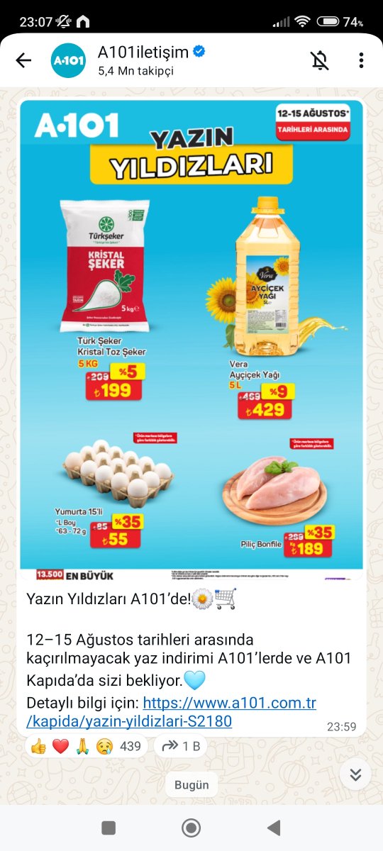 Sinecan1903's tweet photo. @neoduyoruztr Bir yanlışlık var.
Güncel olan fiyatları https://t.co/d43togrMwu